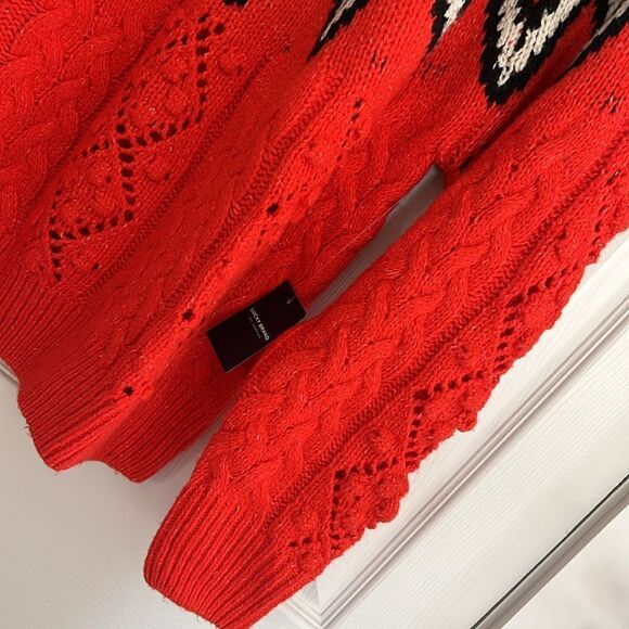 Lucky Brand Fair Isle Holiday Sweater size XL - Picture 7 of 15